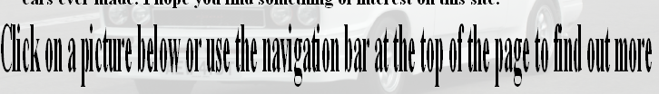 Click on a picture below or use the navigation bar at the top of the page to find out more